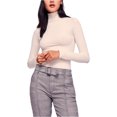 thumbnail image 1 of Free People Womens Like I Do Open Back Pullover Blouse, White, M/L, 1 of 1
