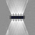 thumbnail image 1 of Feltree 4-Pack Solar Wall Lights Waterproof Outdoor Wall Sconce for Garden Porch Home Decor Modern Lighting, 1 of 8