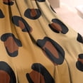 thumbnail image 3 of Gold and Brown Of Leopard Print Blanket,Comfortable Soft Flannel Throw Blanket,All Season,Warm Lightweight Blankets for Sofa Bed Couch Living Room Chair,30"x40", 3 of 4