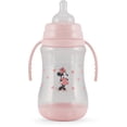 thumbnail image 5 of Disney 2 Pack 10 Ounce Baby Bottles with Character Prints and Colored Covers with Double Handle - BPA Free and Easy to Clean, 5 of 9
