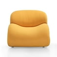 thumbnail image 3 of Manhattan Comfort Rosebud Fabric Accent Chair in Yellow (Set of 2), 3 of 6