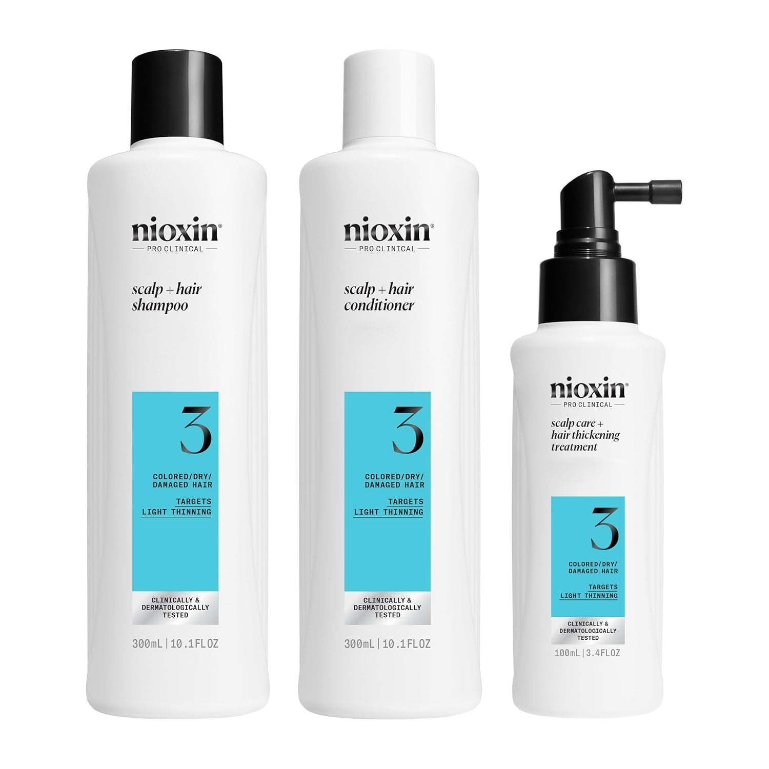 Nioxin Hair Care Kit System 3 (3 Months Supply)