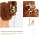 thumbnail image 4 of Pinza de horquilla con forma de mariposa Mujeres de moda Clip de pelo Pelo grande Horquilla, 4 of 6