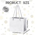 thumbnail image 2 of Bolsas de regalo Fainne Silver Mini, 24 unidades con asa de papel de 10 x 12 x 6 cm, 2 of 7