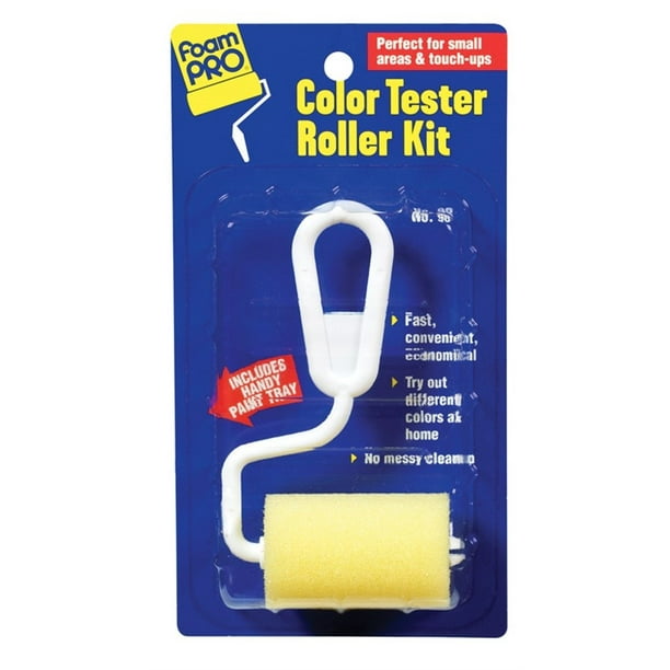 Foam Pro Color Tester Roller Kit Pack of 24