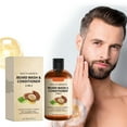 thumbnail image 4 of 2 in 1 Beard Conditioner Men's Beard Deep Care Nourishing Wash 100ML, 4 of 8