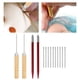 thumbnail image 4 of Herramientas para enraizar el cabello de muñecas Suministros para hacer muñecas Enraizamiento del cabello de muñecas Herramienta para enraizar el cabello de muñecas Agujas de 10x08 mm, 4 of 8