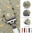 thumbnail image 6 of Light Yellow Ducks Round Area Rugs 3 ft, Rustic Nursery Floral Olive Green Meadow Animal Washable Small Area Rug with Non-Slip Sturdy Edge Binding Round Front Door Mat Floor Carpet for Entryway, 6 of 9