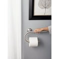 thumbnail image 3 of Moen LR2352DBN Home Care 8-Inch Grab Bar with Integrated Toilet Paper Holder, Brushed Nickel, 3 of 6