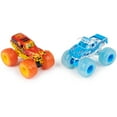 thumbnail image 2 of Monster Jam Official Fire and Grave Digger and El Toro Loco Die-Cast Monster Trucks, 2 of 7