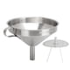 thumbnail image 2 of Embudo de Metal para Cocina Juego de Embudos de Acero Inoxidable con Filtro de Aceite Embudo con Pantalla de Filtro Desmontable para Filtrar Líquidos de Transferencia de Residuos ANGGREK Otros, 2 of 8