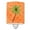 Orange, variant on Palm Tree Blue Polkadot Ceramic Night Light