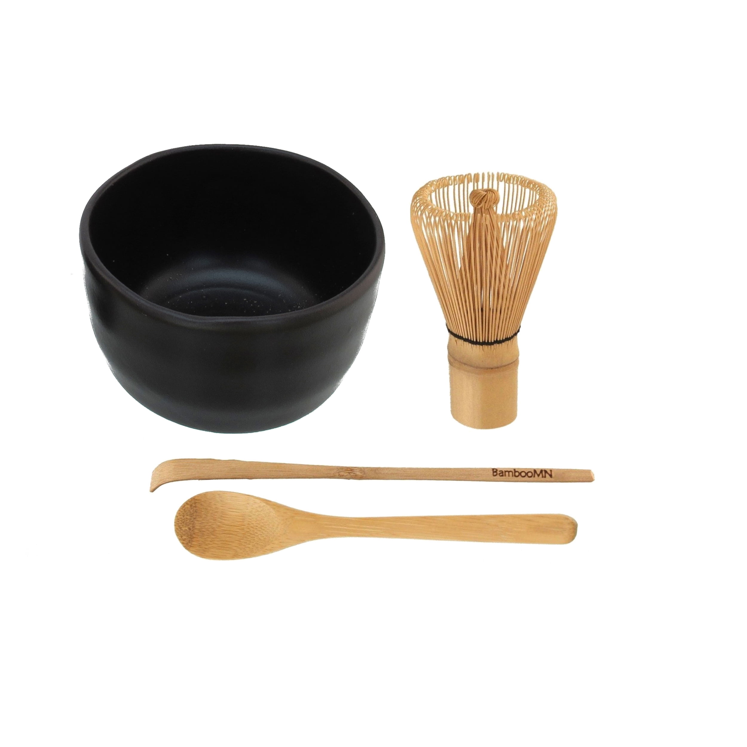 Matcha Chasen Tea Whisk/Bamboo Scoop Spoon/Ceramic Bowl Japan Tea Ceremony Tool