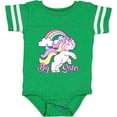 thumbnail image 3 of Inktastic Big Sister Unicorn Girls Baby Bodysuit, 3 of 5