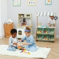 thumbnail image 5 of Teamson Kids Little Shopper Farmers' Market Play Stand with Removable Bins & Sign, 5 of 14