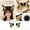 Khaki, variant on Cat Wolf Fox Dog Ears Headband Handmade Faux fur Cosplay Halloween Costume Party,Handmade Animal Furry Ears Hair Hoop,Realistic Animal Ear Costume Accessory for Party Anime Cos Lolita Dress Up