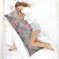 thumbnail image 4 of Spring Summer Body Pillow Cover 20x54 - Aesthetic Watercolor Long Pillow Case with Zipper - Soft Breathable Maternity Pillowcase - Full Body Pillow Protector - Aesthetic Bed Pillow Cover, 4 of 7