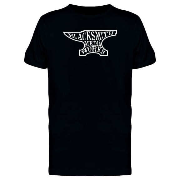 Blacksmith Metal Works T-Shirt Men -Image by Shutterstock, Male x-Large