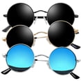 thumbnail image 1 of Gafas de sol Joopin Hippie Round Circle Polarizadas UV400, paquete de 3, 1 of 6