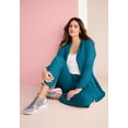thumbnail image 2 of Roaman's Women's Plus Size Comfort+ Fleece Slim Leg Jogger, 2 of 3