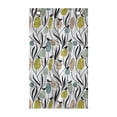 thumbnail image 1 of Spring Hanging Pocket Organizer, Abstract Botanical Pattern with Bird Silhouettes and Colorful Plants, Printed Polyester Storage Bag with Pockets, 21" x 31", Charcoal Grey Multicolor, 1 of 2