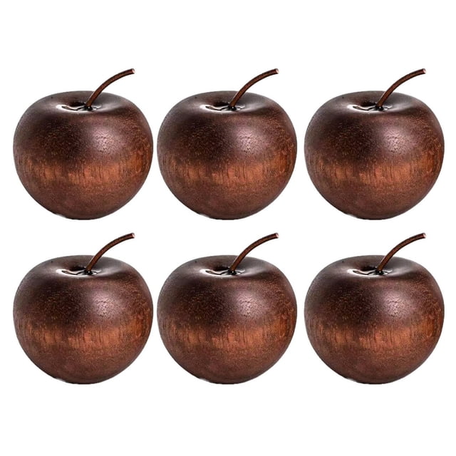 Mini difusor de aceites esenciales de madera con forma de fruta, ambientador portátil, aromaterapia rústica para coche, hogar, dormitorio, oficina, escritorio, sauna, yoga, spa.
