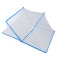 thumbnail image 4 of Bed Net Tent,  Net Tent Transparent Comfortable Sleeping Environment Easy To Store  For Travel Blue, 4 of 8