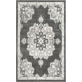 thumbnail image 3 of Unique Loom Parker Collection Area Rug - Kokulu (3' 3" x 5' 3" Rectangle Charcoal/Gray), 3 of 7