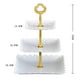 thumbnail image 2 of Soporte de pastel niveles Sunnimix Puesto de pasteles 3 niveles, 2 of 8