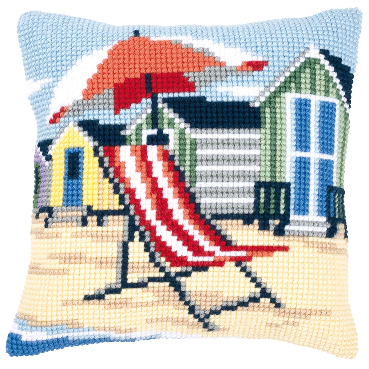 Vervaco Counted Cross Stitch Kit - Just Married Design, 8.4 X 8.4 Inch Finished Size, Includes Aida & Threads - View #12
