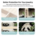 thumbnail image 3 of Panda Travel Portable Square Jewelry Display Necklace Organizer Storage Box, 3 of 6