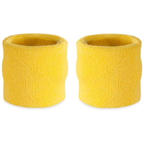 Wrist Sweatband Pair Also Available in Neon Colors Athletic Cotton