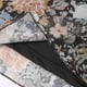 thumbnail image 5 of MHFRRA Blusa de Manga Larga de Malla Floral para Mujer con Aberturas para Los Pulgares, Elegante Camisa de Capas para Otoño Negro, 5 of 7