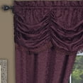 thumbnail image 4 of Achim Home Furnishing: Panache Burgundy Floral Traditional Window Curtain Panel 55" x 84", 4 of 6