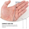 thumbnail image 4 of Minkissy 2Set Steel Mini Street Lamp Post White For Diy Project 1.18X0.20X4.32in, 4 of 8