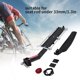 thumbnail image 1 of Estante para equipaje de asiento trasero de bicicleta de montaña de aleación de aluminio con accesorio de guardabarros, 1 of 15