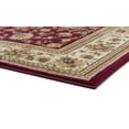 thumbnail image 5 of Sensation Transitional 5' x 7' Red and Beige Polypropylene Indoor Area Rug, 5 of 8