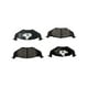 thumbnail image 2 of Balatas AG para Auto Delanteras para Volkswagen Jetta (Con kit) 1989 a 1992 2 Piezas Nuevas, 2 of 5