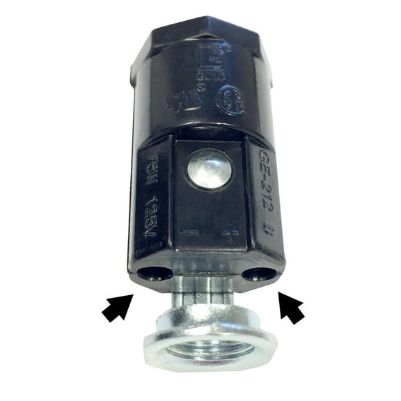 National Artcraft Quick-Connect Candelabra Lamp Socket - Size E-12 (Pkg/10)