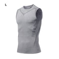 thumbnail image 4 of Maoww Slimming Compression Vest For Men Casual Or Formal Attire 2. Ulti Mate Tightness Seamless Fit Fitnes grey L, 4 of 6
