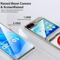thumbnail image 2 of Designed for Galaxy Z Flip 5 Case with Hinge Protection [Compatible with MagSafe],Samsung Flip 5 Slim Clear Protective Case Support Wireless Charging Cover for Z Flip 5 5 G (Clear+Silver), 2 of 14