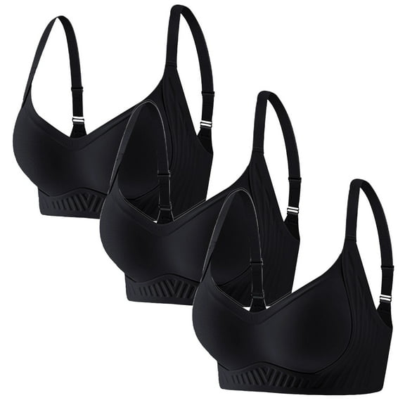 BILIKEYU Women Deep V No Jelly Underwear Thin And Large Chest Comfortable Large Size Bra, Bras for Women, No Underwire Bras for Women, Sports Bras for Women