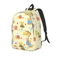 thumbnail image 1 of Fotbe Colorful Cartoon Snail Mochila de Lona con Estampado, Mochila Duradera, Mochila Versátil de Alta Calidad, Mochila Compacta Vintage-Medium, 1 of 5