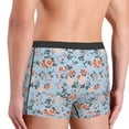 thumbnail image 4 of Bingfone Rose Flowers Men's Underwear - Casual Stretch Boxer Briefs-Medium, 4 of 7