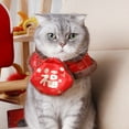 thumbnail image 3 of Chinese Style Cat Shawl - Keep Warmth Soft Texture - Pet Round Drool Bibs - Pet Accessories, 3 of 8