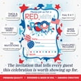thumbnail image 2 of Red, White & POOL 4th of July Birthday Invitations – 20 Fill In the Blank Invites with Envelopes – 5x7 Patriotic Birthday Party Invitations, Red White Blue Birthday by Amanda Creation, 2 of 9