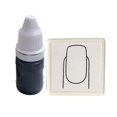 thumbnail image 2 of HILABEE Nail Art Practice Seal & Ink Manicure Practice Nails Stamp for Personal Home Use Square Nail and Ink, 2 of 9