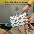 thumbnail image 5 of Toiletries Bag,Dinosaur Pattern Mens Womens Toiletry Bag Bathroom Bag,Waterproof Toiletry Travel Bag Dopp Kit Shaving Bag 11x6.3x5.1 Inch, 5 of 5