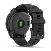 Garmin fenix E – 47 mm, AMOLED, Premium Multisport GPS Smartwatch, Long-Lasting Battery Life, Slate Gray with Black Band