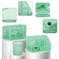 thumbnail image 3 of Set de organizadores y accesorios de escritorio Froidesente Green 17 en 1, 3 of 9